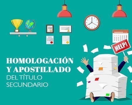 homologación del título de bachillerato