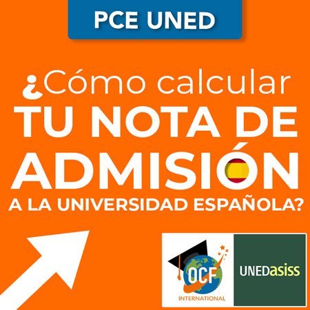 Calcular la nota de admisión a la Universidad española