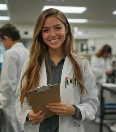 estudiante de medicina en universidad española